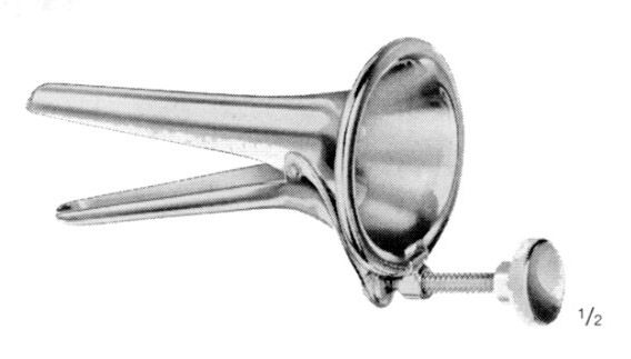 6 Collin Vaginal Speculum Small For Virgin 95/85 x 18mm Surgical