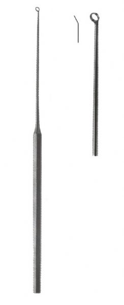 3x Buck Ear Curette V. Mueller Sheerer #00 #0 Acciaio