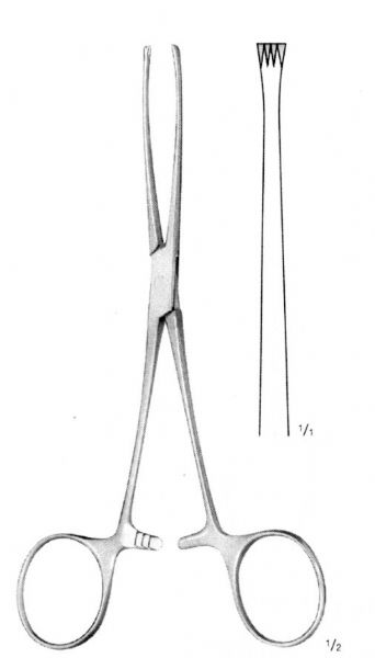 Pinza Per Tessuti Allis 7.5 Pollici, 5x6 - Strumento Chirurgico