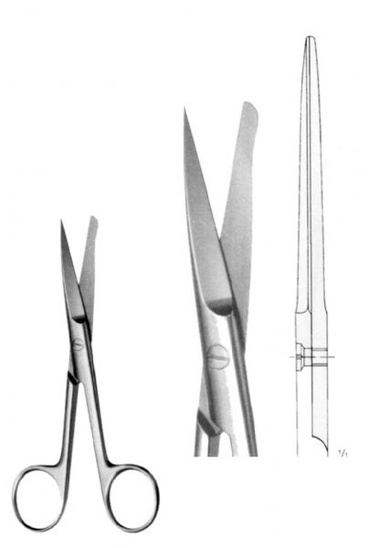 Incision Scissors INCISION SCISSORS SERRS/BSTR 165MM